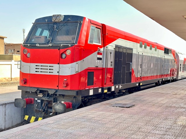 Egyptian Railway Diesel Locomotive